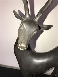 Art Deco Bronze Deer ~ No Signature or Makers Mark