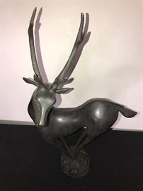 Art Deco Bronze Deer ~ No Signature or Makers Mark