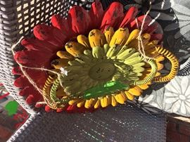 Metal flower trays