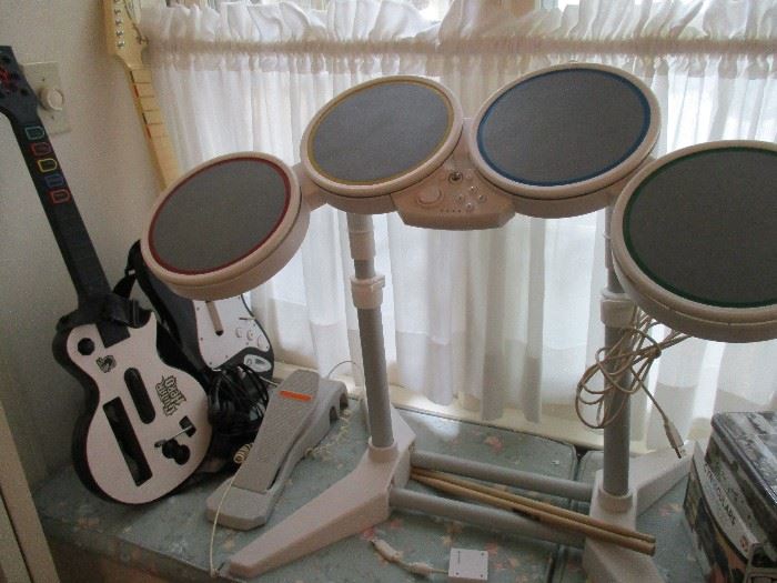             ROCK BAND GEAR FOR YOUR Wii SYSTEM