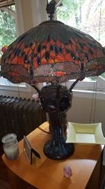 Leaded Glass Lamp Tiffany Style