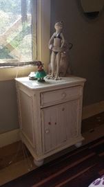 Night Stand & Decorative Items