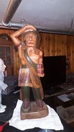 Small Wooden Indian