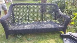 Fancy Last forever outdoor or indoor wicker looking furniture