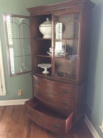 another view of the china hutch