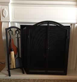 Fireplace Screen, Tools