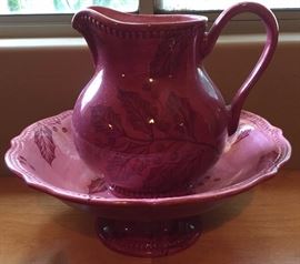 Pitcher & Bowl 