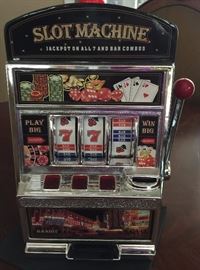 Slot Machine Bank 