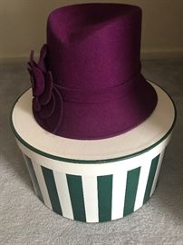 Vintage wool hat- Halls