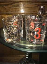 high ball glasses-vintage