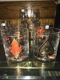 Vintage High Ball glasses