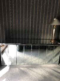 Mirrored Credenza - MCM, Hollywood Regency