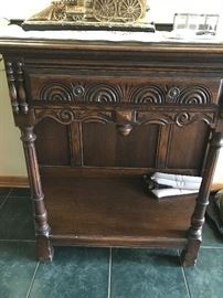 Beautiful Carved Side table