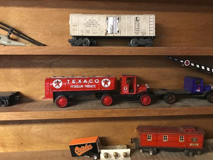 Texaco Truck & Train Cars