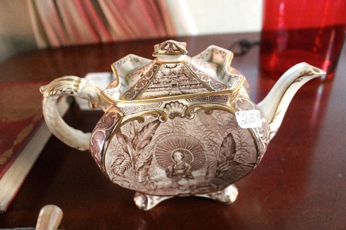 Chocolate china pitcher-$195.00