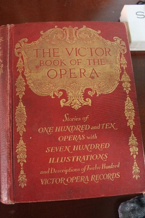 Victor Book of Opera (binding is loose) $150.00