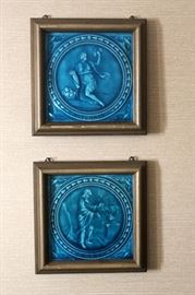 Minton "Seasons of the year" (4) tiles Sold as a set only $275.00 