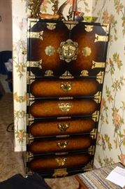 Tall Chinese Chest $750.00  (has matching smaller chest in another picture)