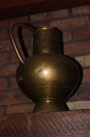 Brass pitcher (large) $75.00