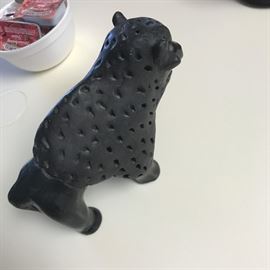 Black pueblo pottery