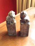 Foo dog bookends