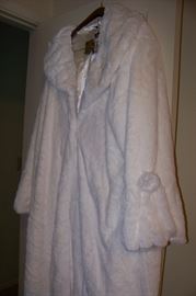 A second faux fur coat