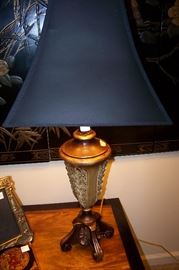One of a pair of lamps