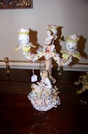 Pair of French candelabra