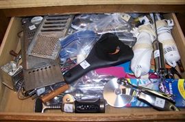 More kitchen utensils