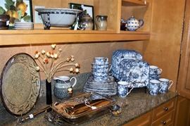 China, etc. found in the kitchen