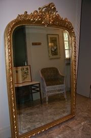 Large French mirror - purchased from Lynn Mathison Interiors