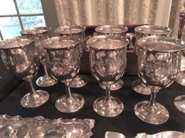 Sterling Francis I goblets