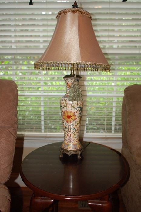 Ceramic decorative lamp
