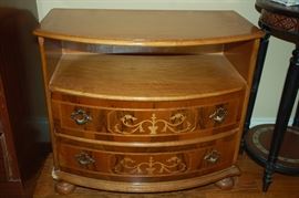 Ornate chest, two drawer