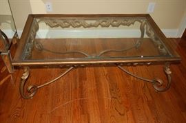 Ornate coffee table