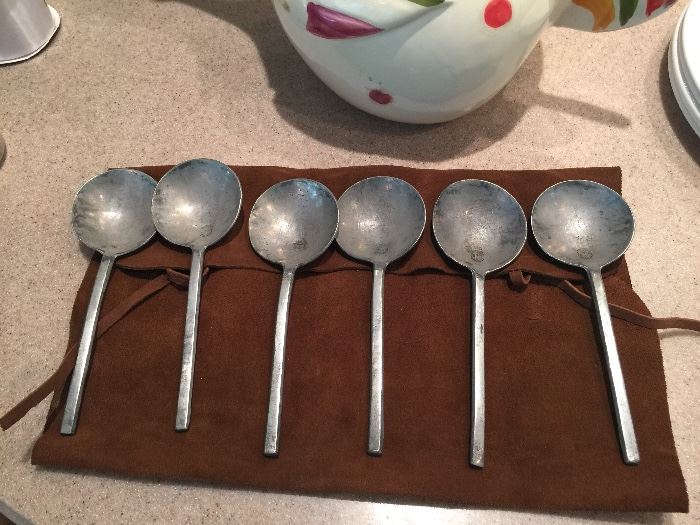 Jamiacan pewter spoons