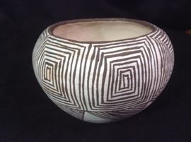  Acoma Pot Geometric Design 
