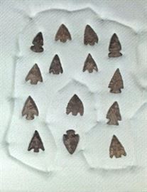 14 arrowheads