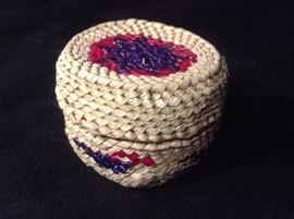 Agnes Penn Mini Lidded Basket