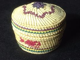 Annie Clappis Makah Basket