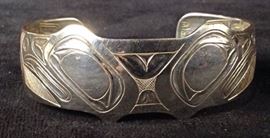 David Becker Silver Cuff Bracelet 