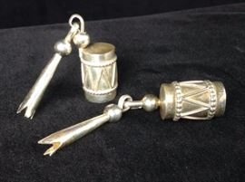 Eddie Beyuka Zuni Silver Bolo Tie Tip 