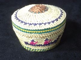Ella Thompson Makah Lidded Basket