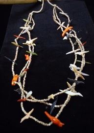 Fetish and Heishi Bead necklace