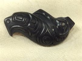 Haida Brooch Argillite