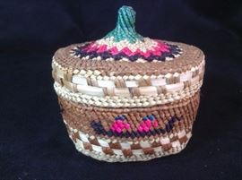Isabel Ides Quileute Basket