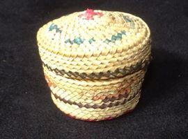 Lena Johnson Quinault Basket