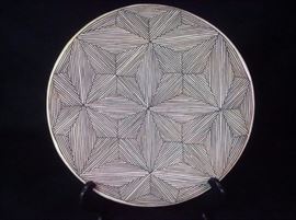 Marie Zieu Chino Acoma Plate 1964 