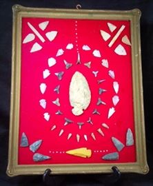 nine arrowheads
