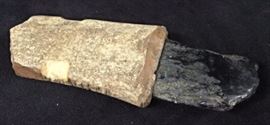 Obsidian Bone Scraping Tool